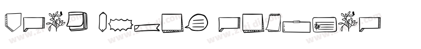 Bray Notes Regular字体转换